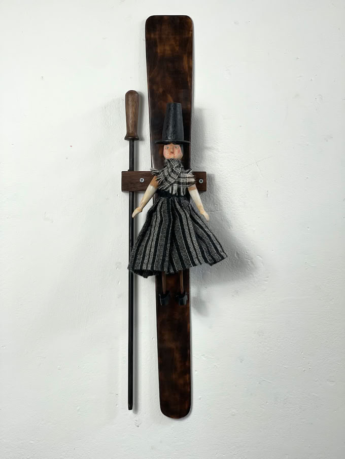 JIg doll made of welsh woman design by Lisa Slater