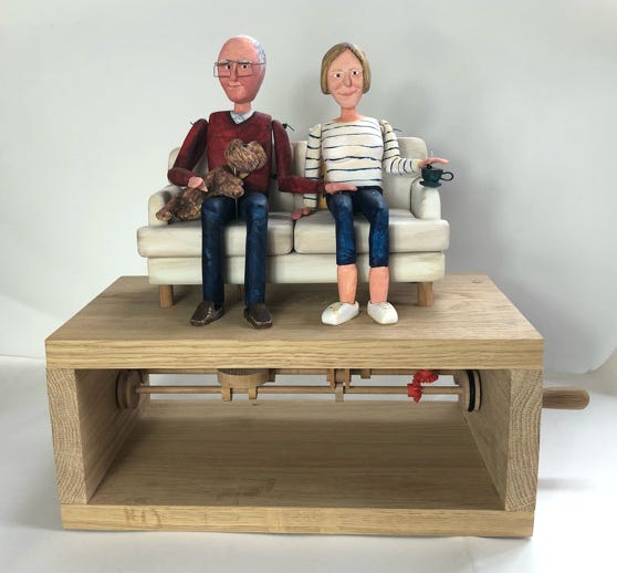 Commissioned Automata made by Lisa Slater