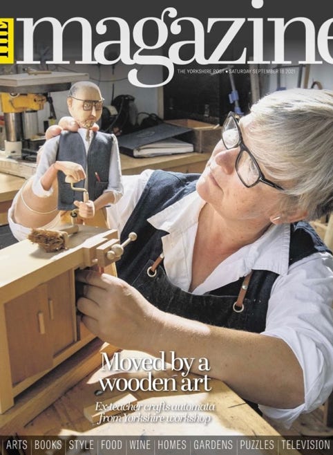 Lisa Slater in Yorkshire Post
