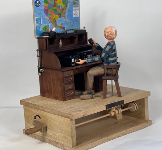 Commissioned Automata made by Lisa Slater