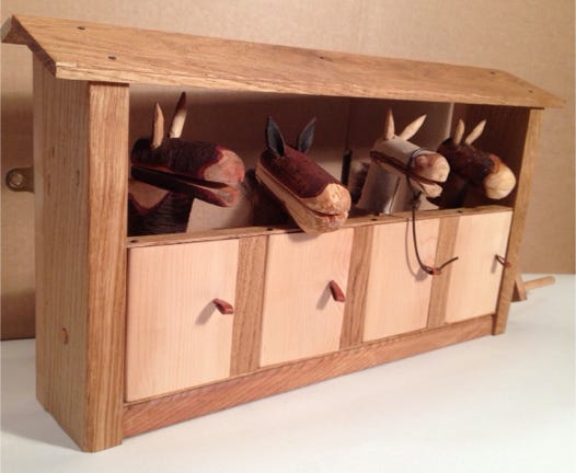 wooden automata stable